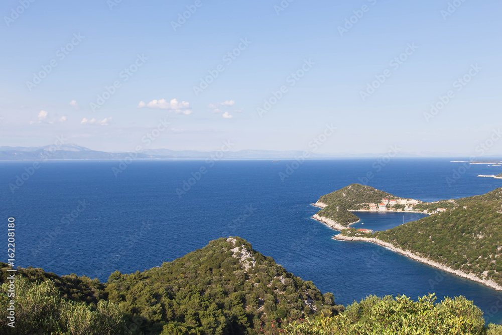 Archipelago Lastovo Nature Park Croatia, view of Zaklopatica