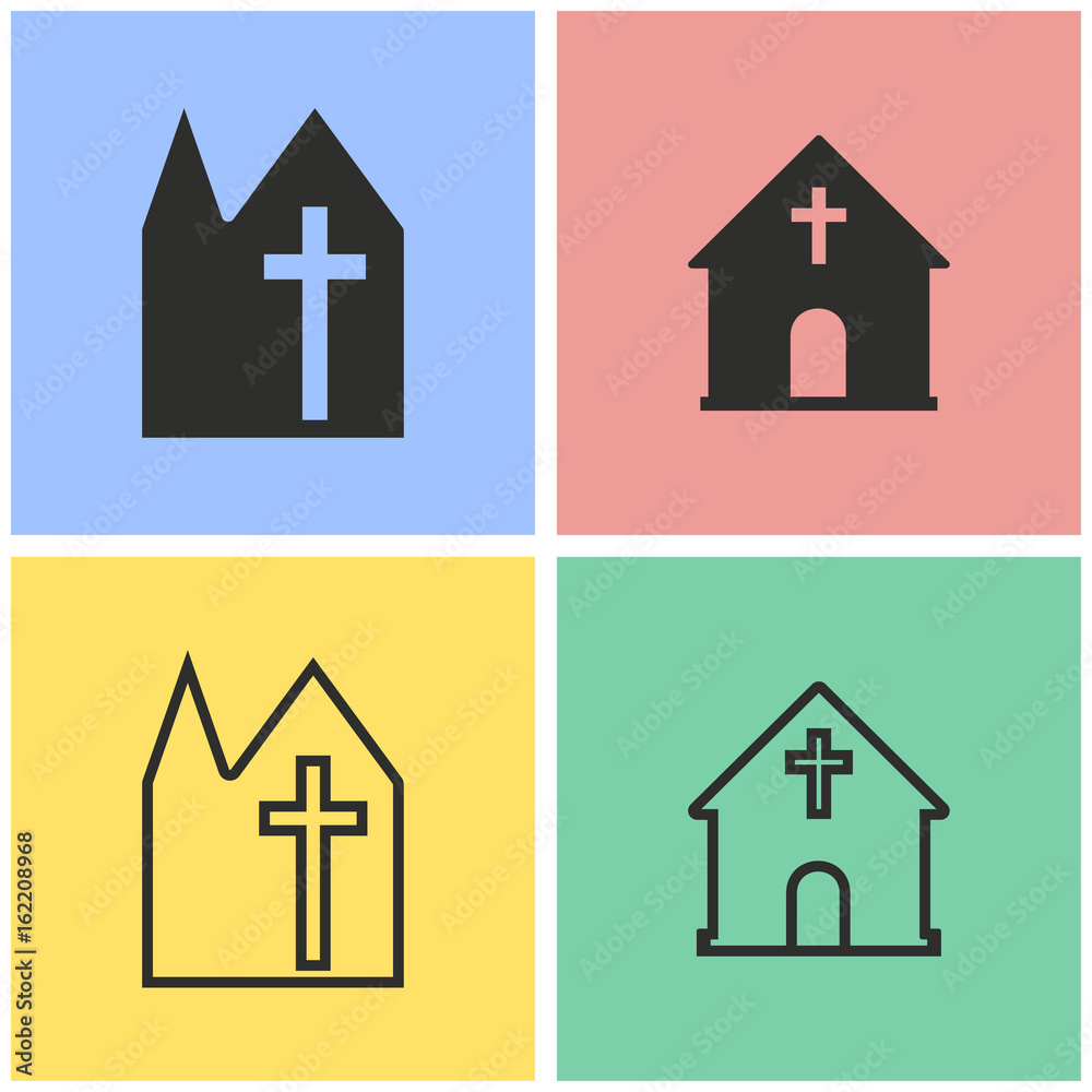 Church - vector icon. Church - vector icon.