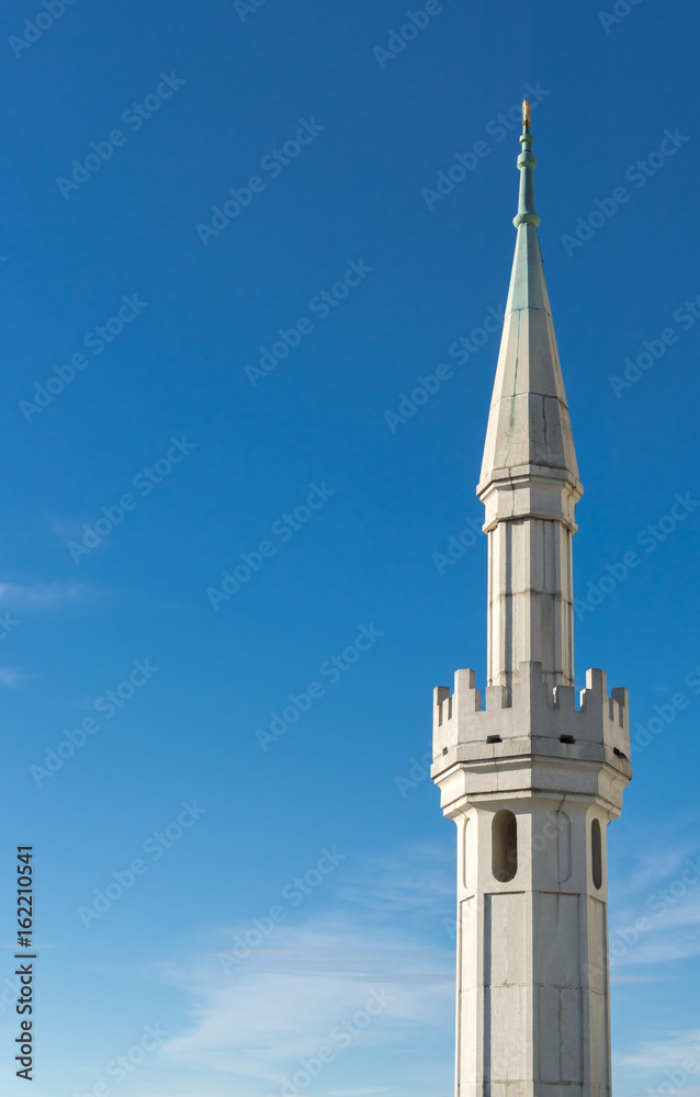 Minaret in Dresden, Germany, Europe