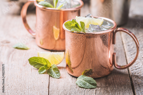 Photography Moscow mule cocktail