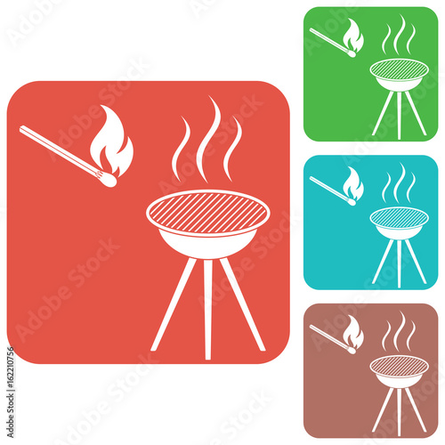 The barbecue icon