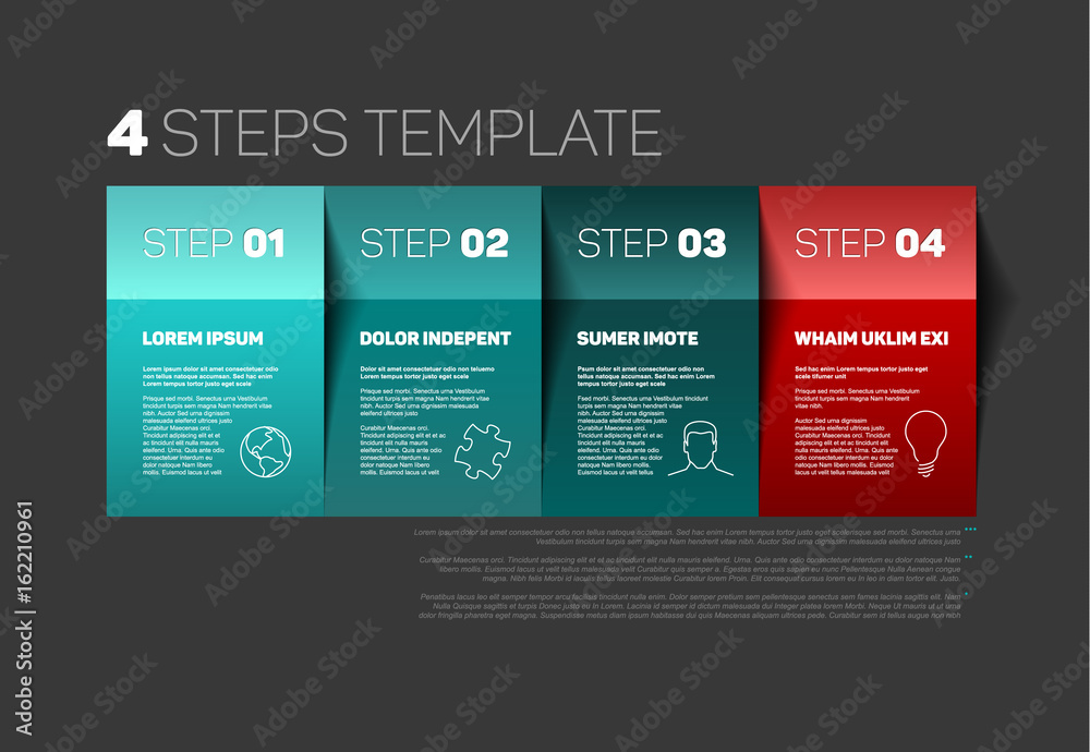 four-steps-template-stock-vector-adobe-stock