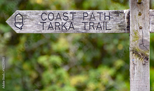 Tarka Trail and Coast Path sign 2