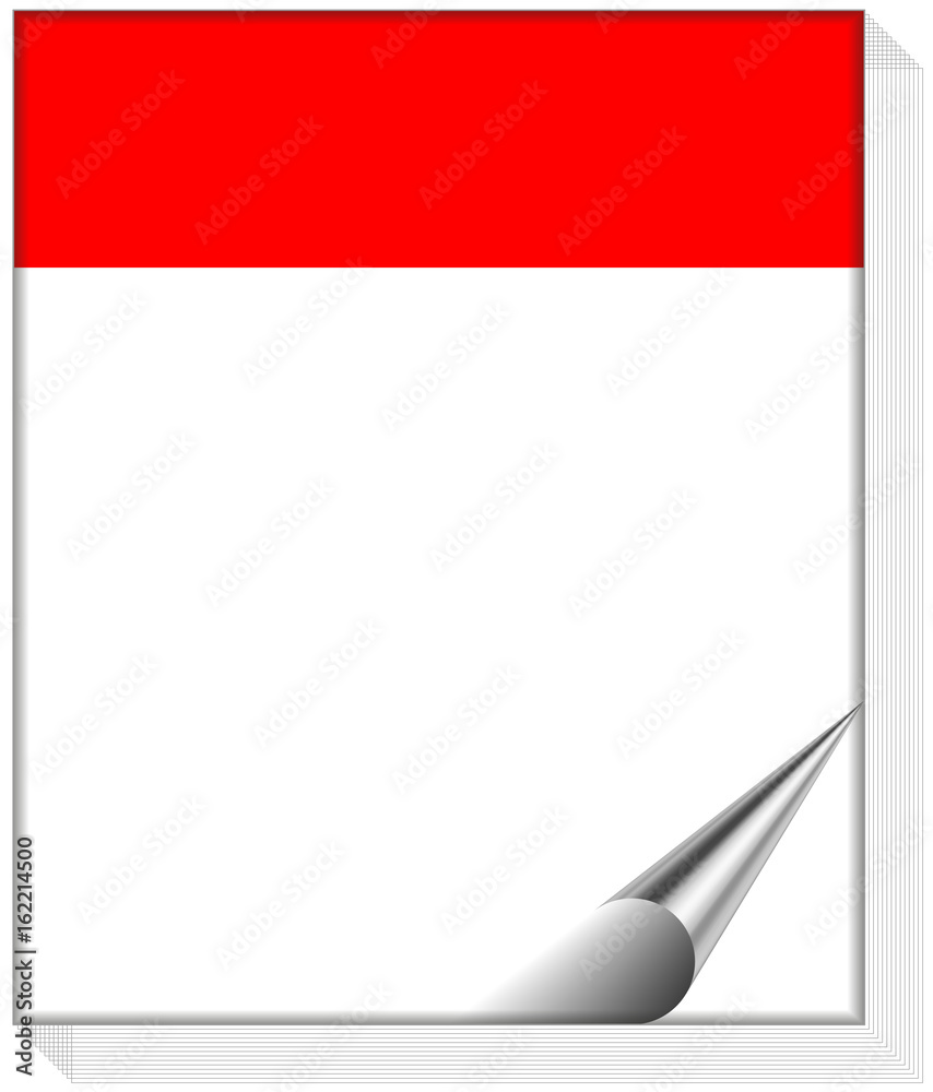 Kalender weiß freigestellt Stock Illustration | Adobe Stock