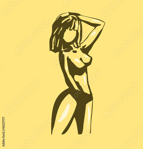 Logo van vrouw photo