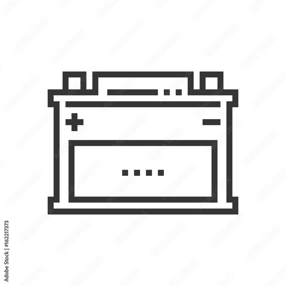 Fototapeta premium Battery icon