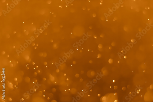 bokeh background amber