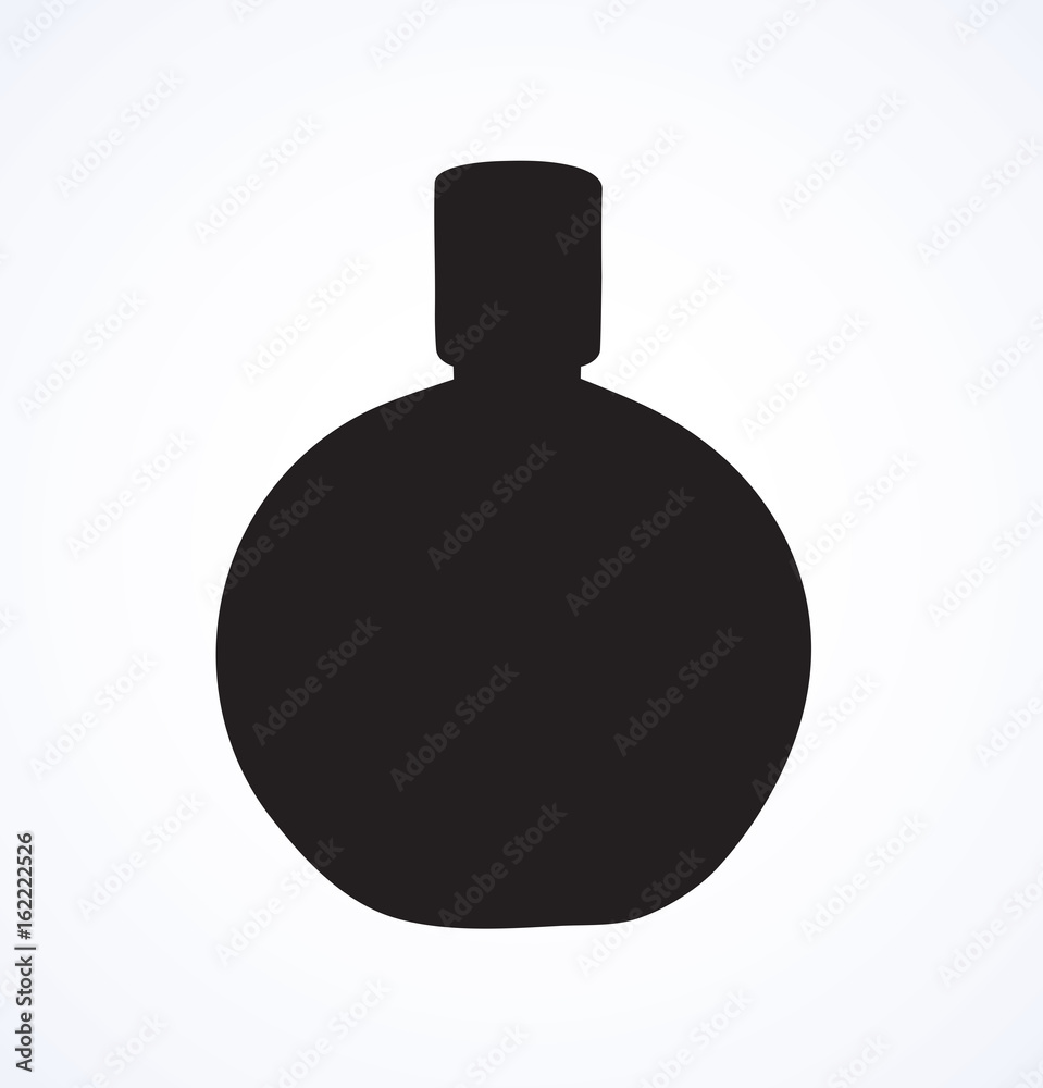 Fragrant Perfume. Vector illustration Fragrant Perfume. Vector illustration