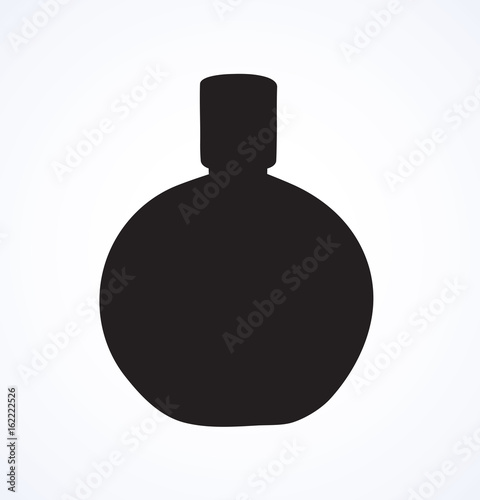 Fragrant Perfume. Vector illustration