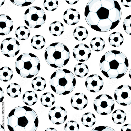 Soccer ball pattern © AlexanderZam
