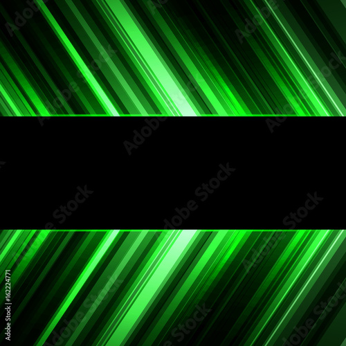 green background