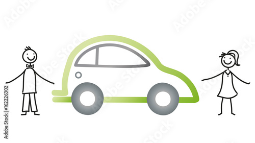 carsharing - ein Auto teilen - Mobilität der Zukunft