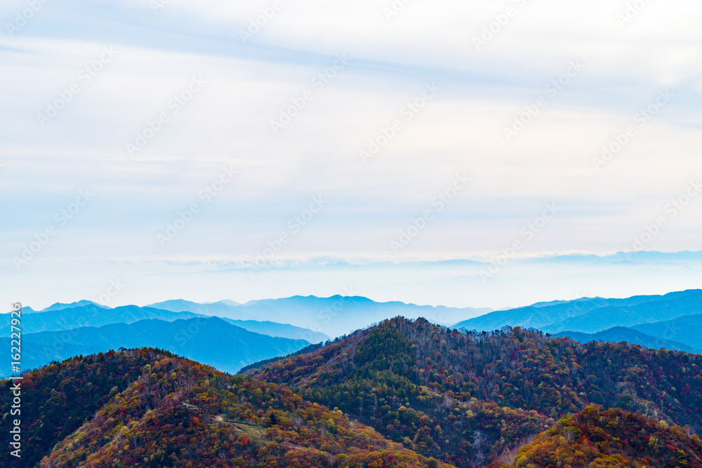 日光 半月山の紅葉 日光 半月山の紅葉