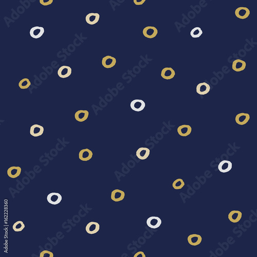 Seamless modern dark blue v...