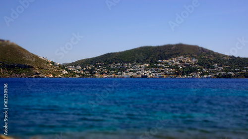 Miniature de village grec