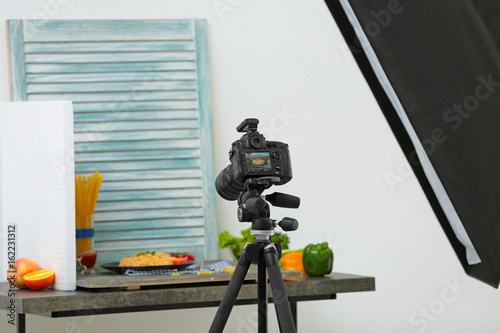 Professional camera on trip...