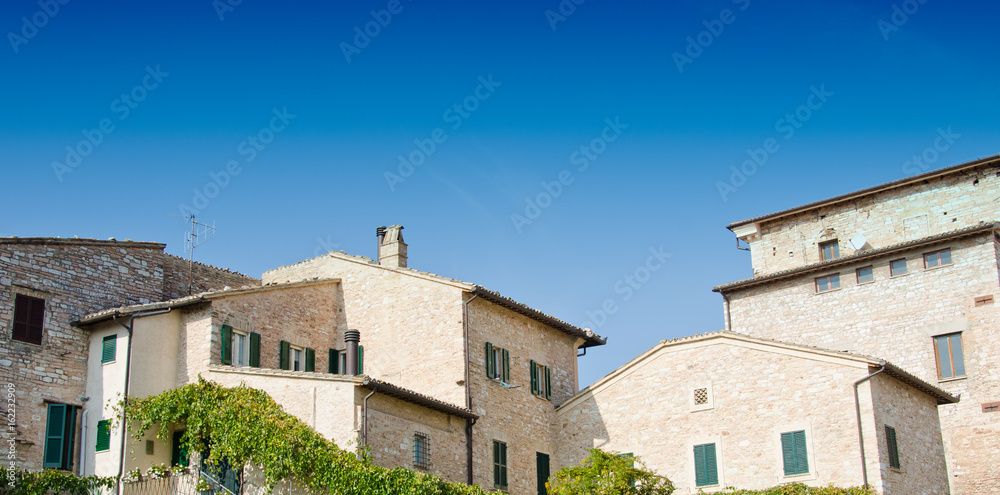 Architecture Detail of Spello in Umbria