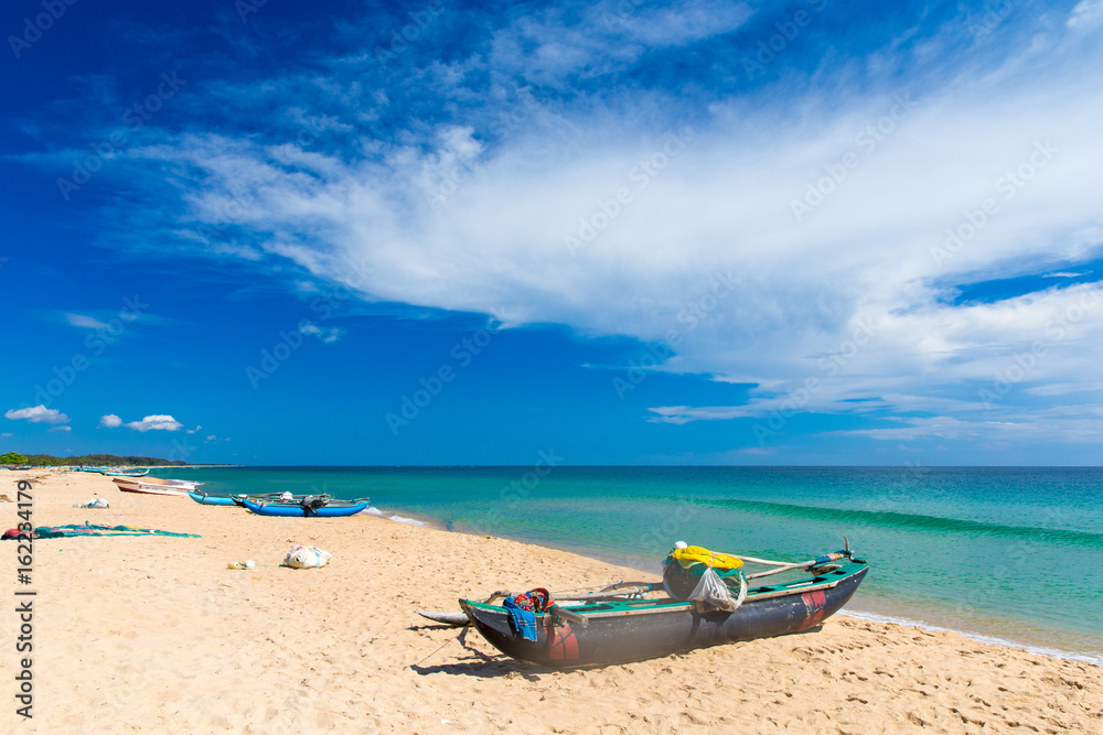 tropical beach in Sri Lanka tropical beach in Sri Lanka
