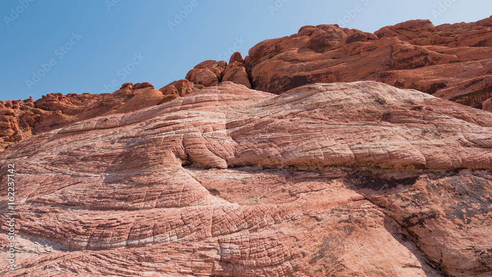 Checkered Sandstone in Red Rock Canyon