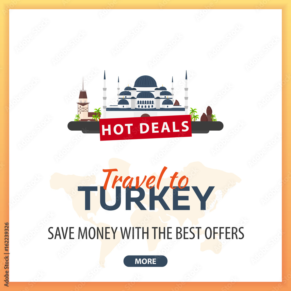 Travel to Turkey. Travel Template Banners for Social Media. Hot Deals. Best Offers. Travel to Turkey. Travel Template Banners for Social Media. Hot Deals. Best Offers.