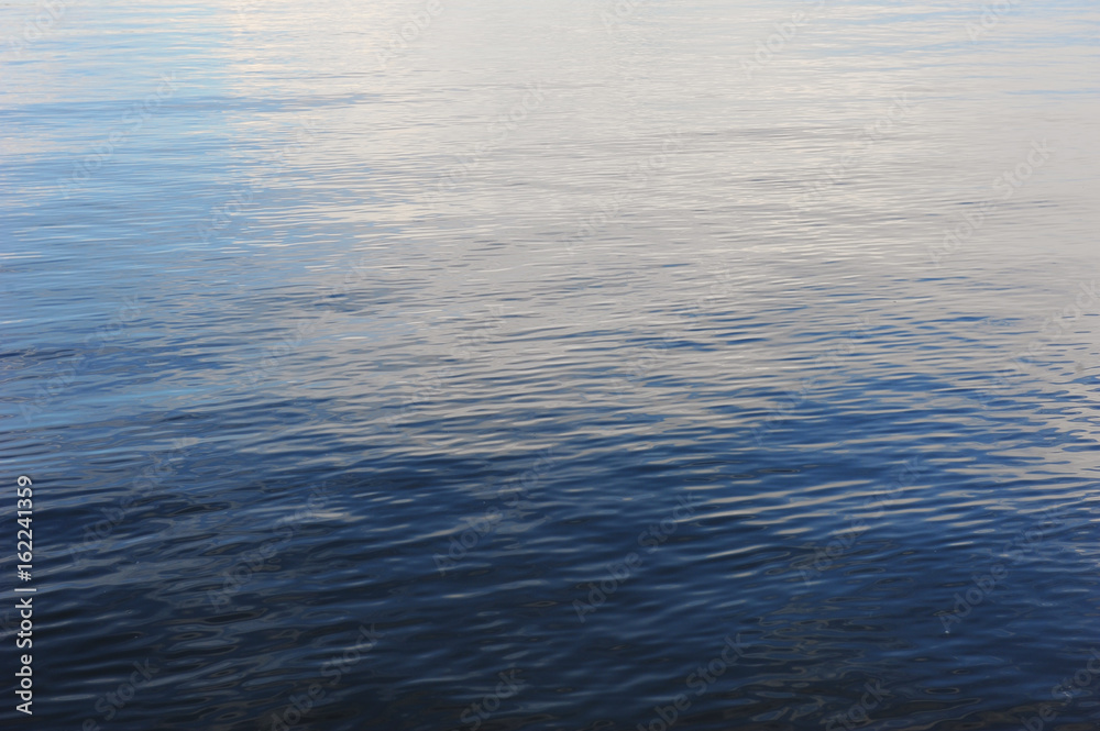 Background of blue water surface with ripples Background of blue water surface with ripples