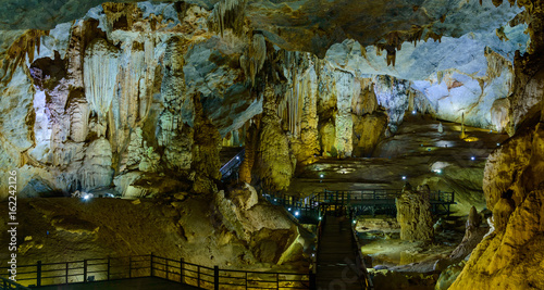 Paradise cave Bo Trach, Quang Binh, Vietnam photo