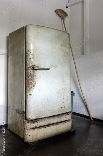 Rusty Vintage Refrigerator