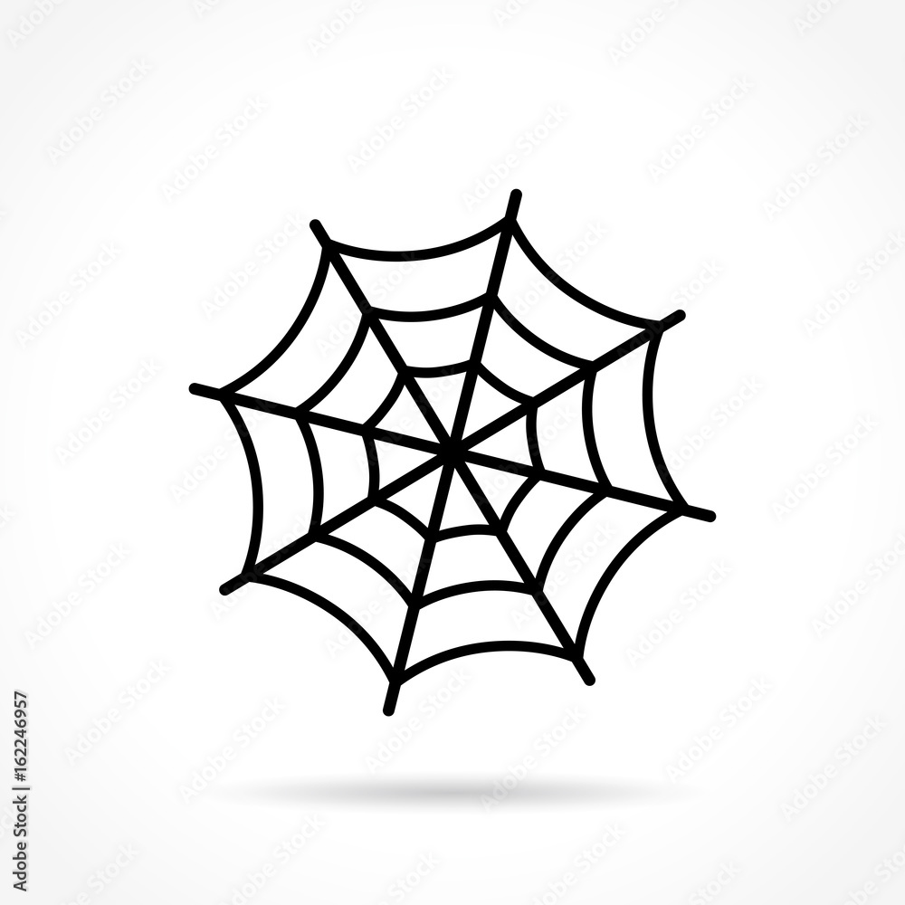 spider web icon spider web icon