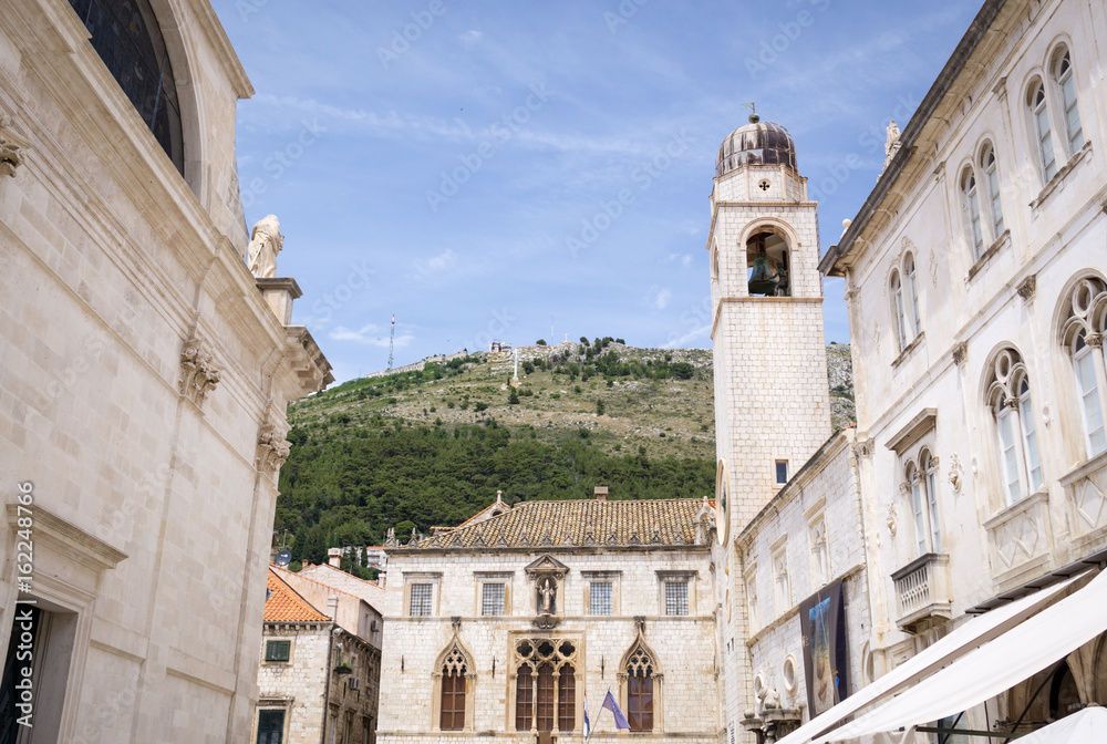 Croatian Dubrovnik Old Town church