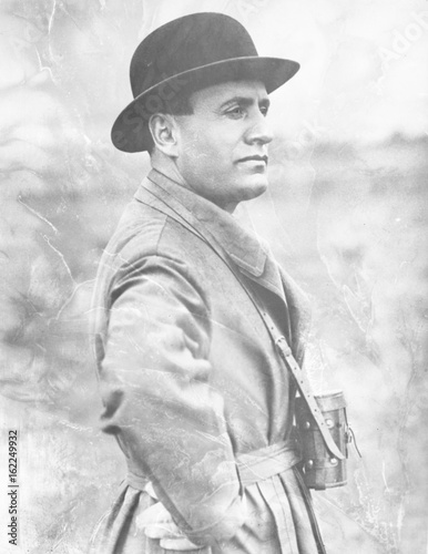 Benito Mussolini. Date: 1883 - 1945 photo