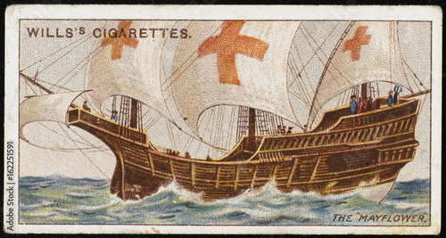 Fotografía The Mayflower: transporting Pilgrim Fathers to New World