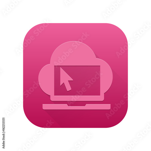 Matte Long Shadow App-Icon