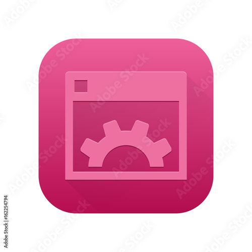 Matte Long Shadow App-Icon