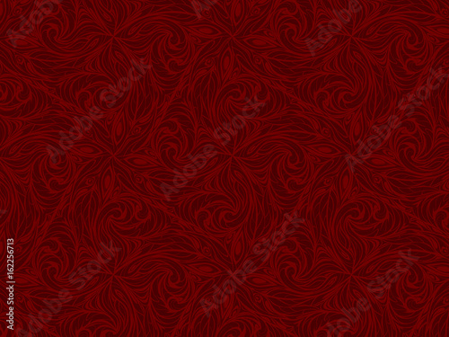 Red abstract pattern.