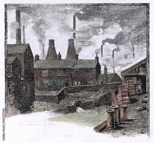Industrial Landscape. Date: 1885 photo