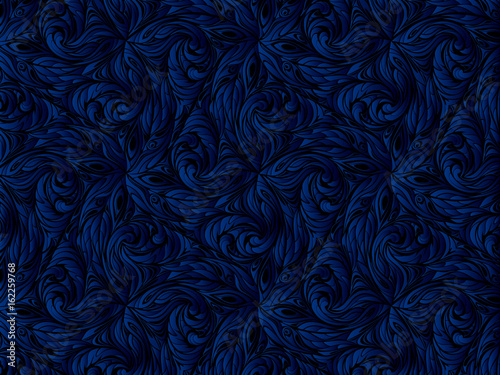 blue abstract pattern.