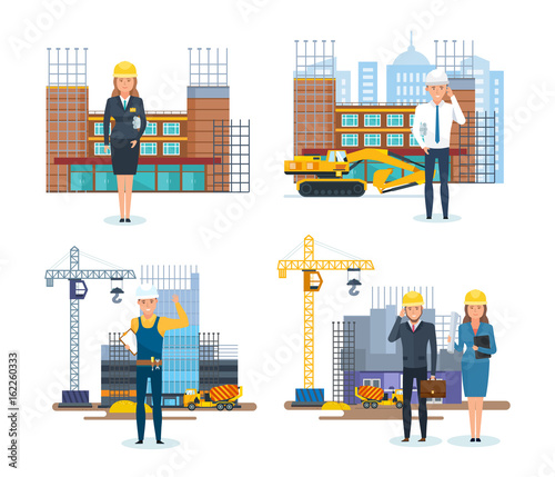 Chief engineer and head of a construction company.