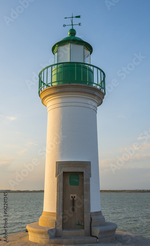 Lighthouse Sunset at Paimboeuf photo