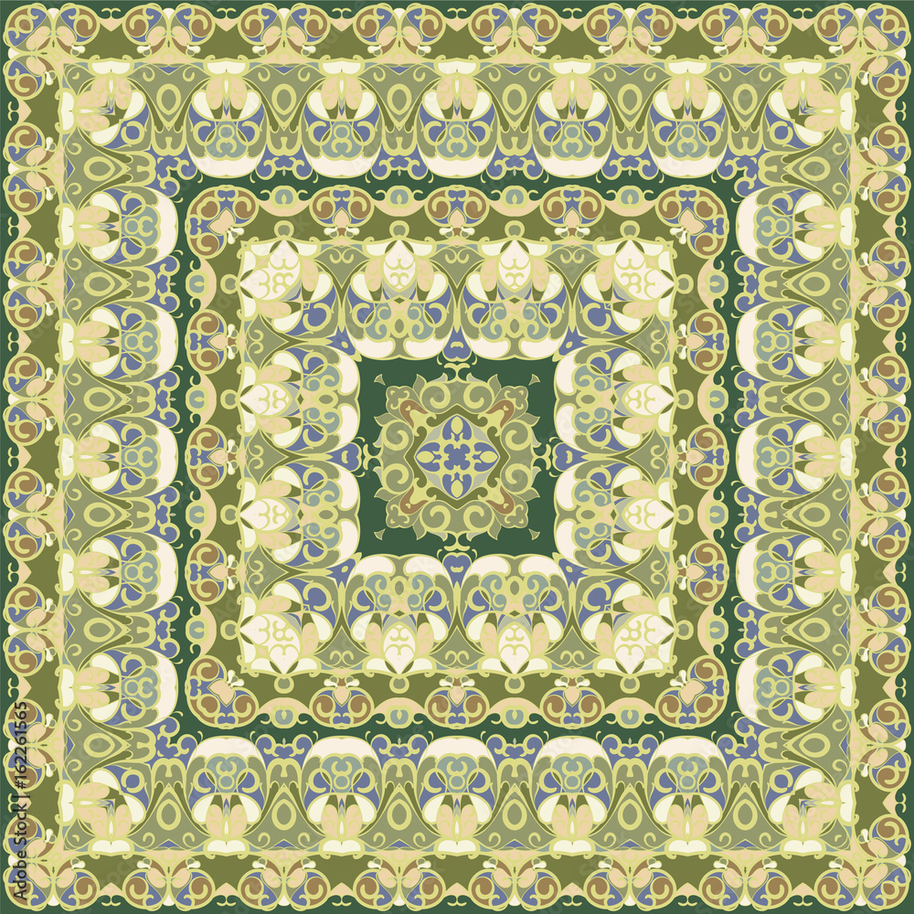 Obraz premium Bright colored handkerchief