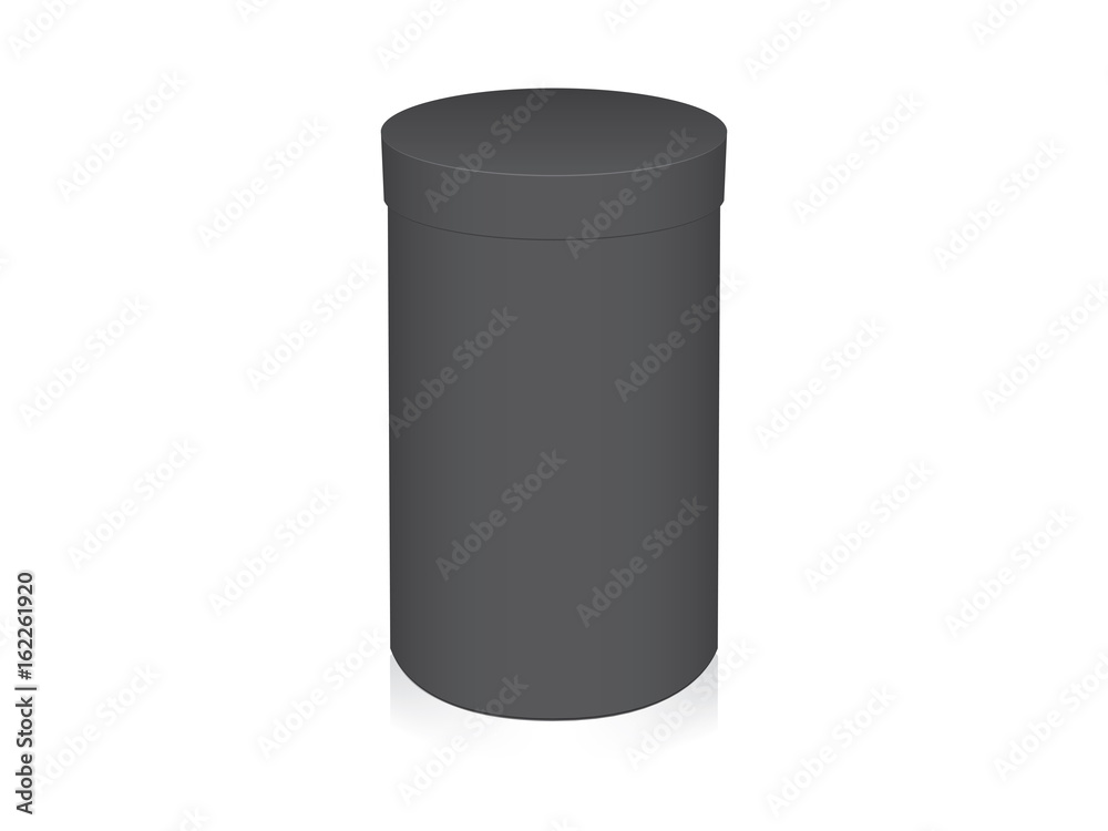 Round box for your design and logo. Round box for your design and logo.