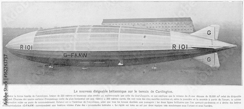 R101 at Cardington. Date: 1929 photo