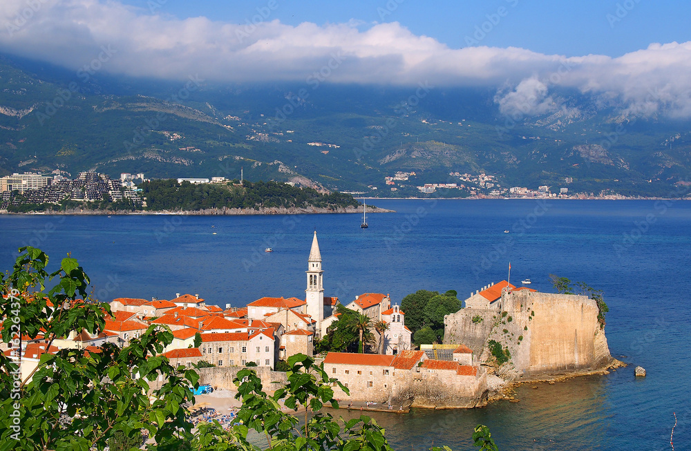 Adriatic coast in Montenegro, Budva, Europe