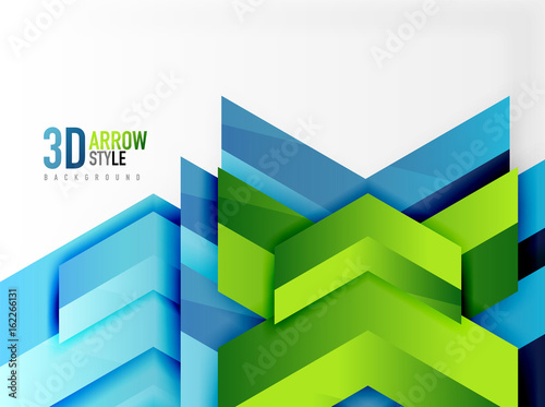 Techno arrow background