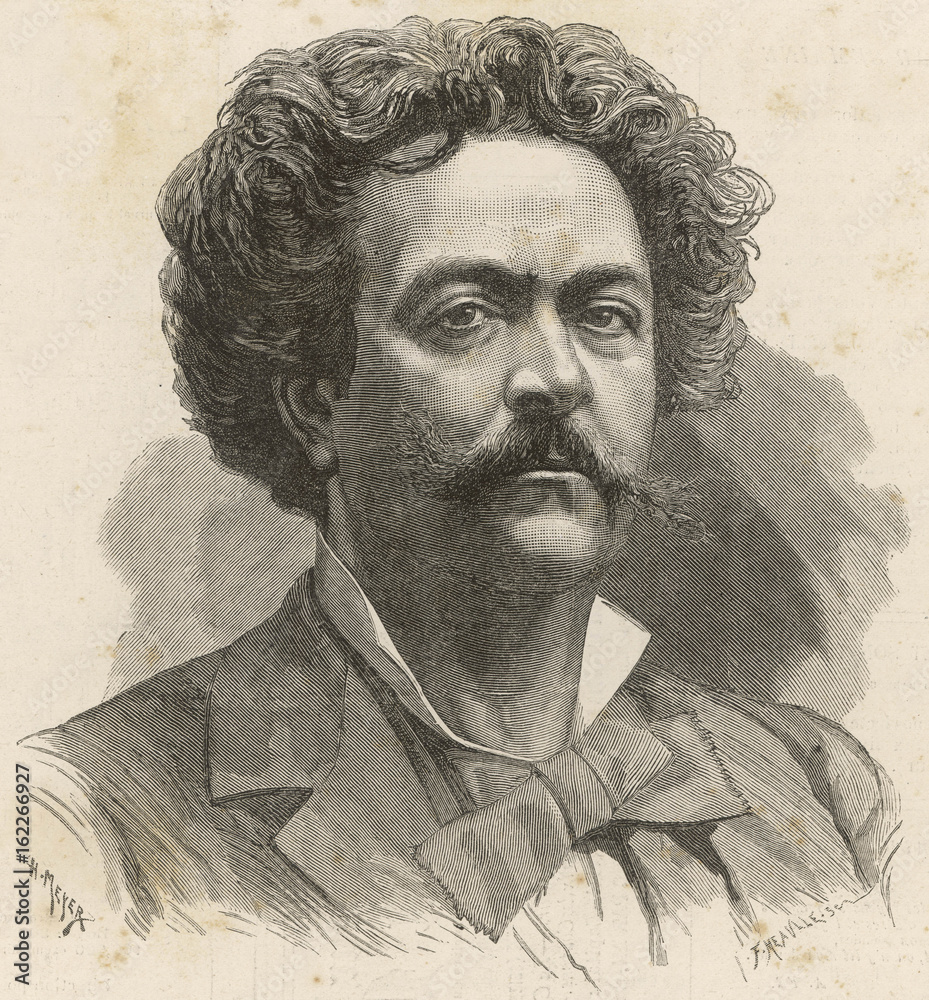 Obraz premium Andre Gill (Meyer). Date: 1840 - 1885