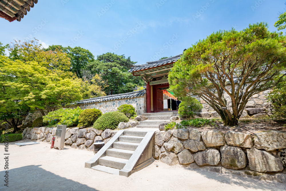 Bulguksa temple in Gyeongju, South Korea - Tour destination Bulguksa temple in Gyeongju, South Korea - Tour destination