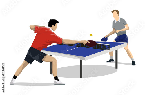 Table tennis two.