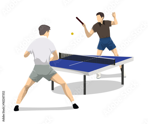 Table tennis two.