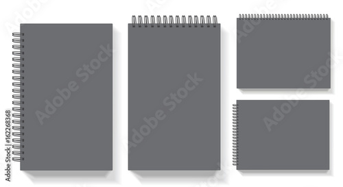 Notebook for your design and logo.