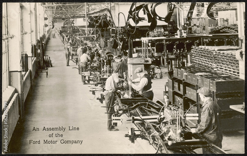 Ford Assembly Line. Date: circa 1930