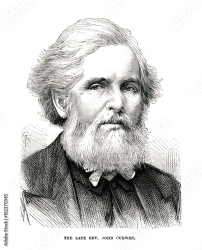 John Curwen - English music educator. Date: circa 1880